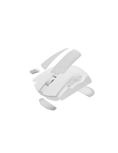 GENESIS Zircon 880 ratón Juego mano derecha RF Wireless + Bluetooth + USB Type-C Óptico 12000 DPI