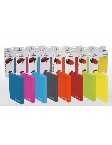 CAJA EXTERNA 2.5 COOLBOX SLIMCOLOR SCG2543 GRIS USB3.2 GEN1 COO-SCG2543-8