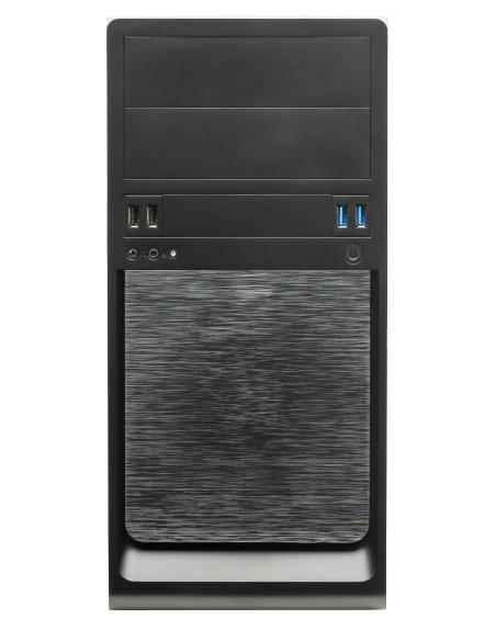 CAJA MICRO-ATX SEMITORRE UNYKA 6023 U3 2USB3.0 (FUENTE 500W) NEGRA 51992