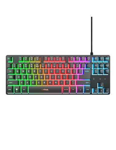 Trust GXT 794 3-in-1 Gaming teclado Ratón incluido Juego USB QWERTY Español Negro