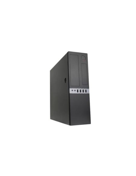 CAJA MICRO-ATX SEMITORRESOBREMESA SLIM COOLBOX T450S (FUENTE 300TBZ) USB3.0