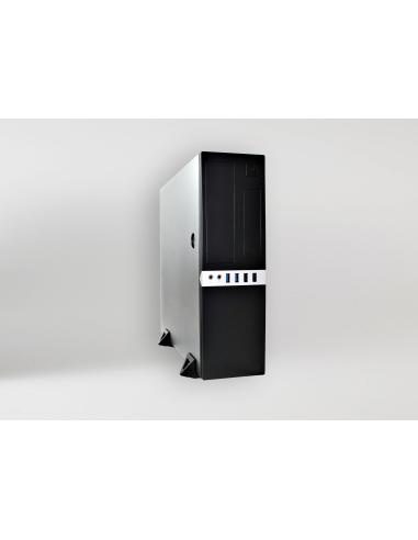 CAJA MICRO-ATX SEMITORRESOBREMESA SLIM COOLBOX T450S (FUENTE 300TBZ) USB3.0