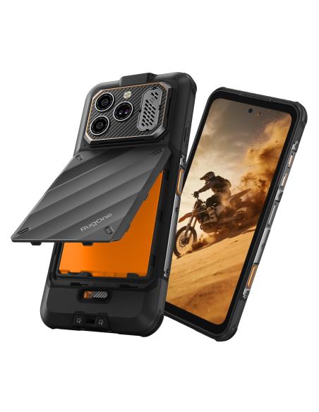 RUGONE XEVER 8 BLACK 256 GB ROM BY ULEFONE (8GB + 8GB DYNAMIC RAM)