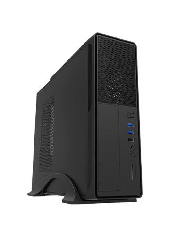 CAJA MICRO-ATXMINI-ITX SOBREMESA UNYKA 2010 USB3 (SFX450W) NEGRA 52084