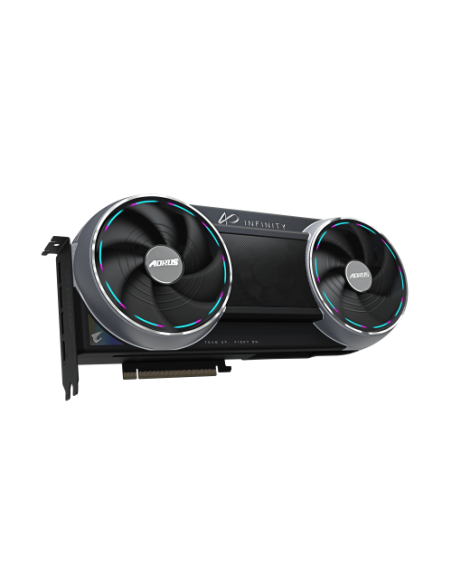 GIGABYTE AORUS GeForce RTX 5090 INFINITY 32G Tarjeta Gráfica – 32GB GDDR7, 512-bit, PCI-E 5.0, reloj de núcleo 2730 MHz, 3 × DP 