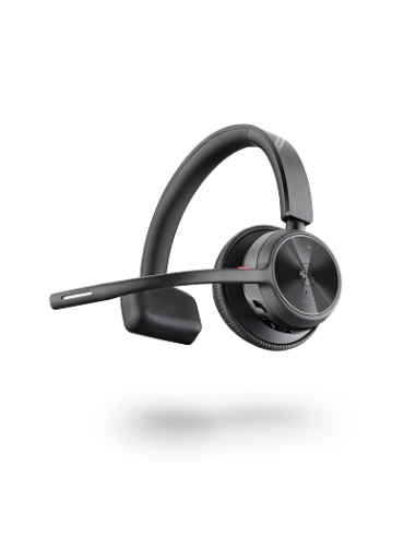 HP Poly Auriculares Poly Voyager 4310 con certificación para Microsoft Teams + llave BT700 + soporte de carga