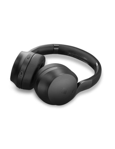 Lindy LHXW-e Auriculares Inalámbrico Diadema Llamadas/Música USB Tipo C Bluetooth Negro