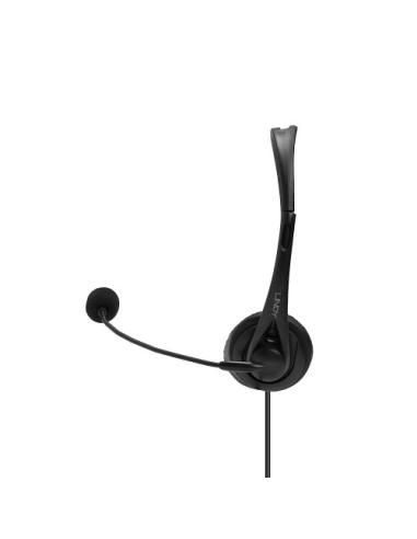 Lindy 42870 auricular y casco Auriculares Alámbrico Diadema Llamadas/Música USB tipo A Negro
