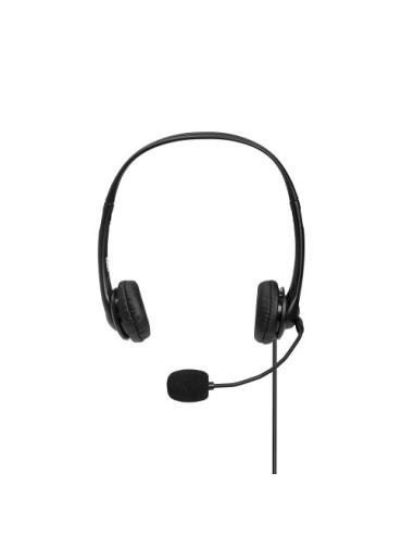 Lindy 42870 auricular y casco Auriculares Alámbrico Diadema Llamadas/Música USB tipo A Negro