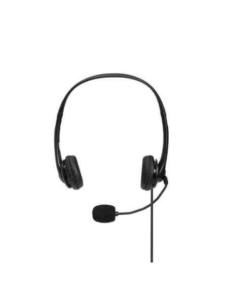 Lindy 42870 auricular y casco Auriculares Alámbrico Diadema Llamadas/Música USB tipo A Negro