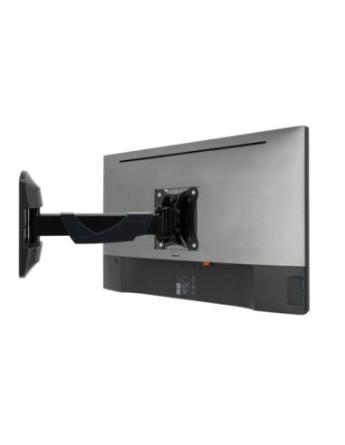 Lindy 40713 soporte para monitor 66 cm (26") Pared Negro