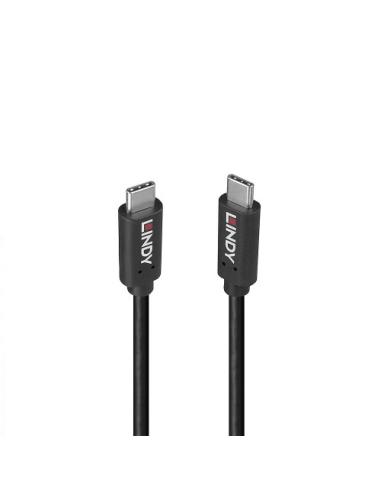 Lindy 36976 cable USB USB 3.2 Gen 2x2 1 m USB C 20 Gbit/s 100 W Negro