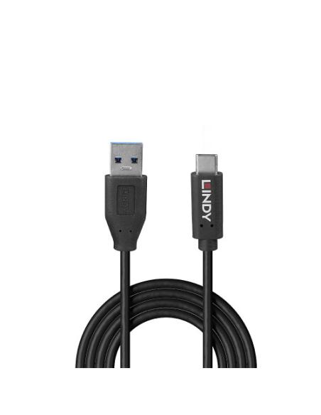 Lindy 36972 cable USB USB 3.2 Gen 2 (3.1 Gen 2) 1,5 m USB A USB C 10 Gbit/s 15 W Negro