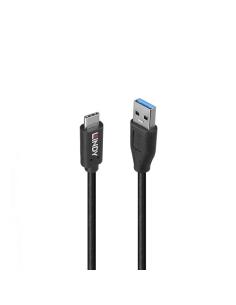 Lindy 36971 cable USB USB 3.2 Gen 2 (3.1 Gen 2) 1 m USB A USB C 10 Gbit/s 15 W Negro