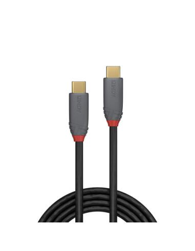 Lindy 36908 cable USB USB 3.2 Gen 2 (3.1 Gen 2) 5 m USB C 10 Gbit/s 100 W Negro