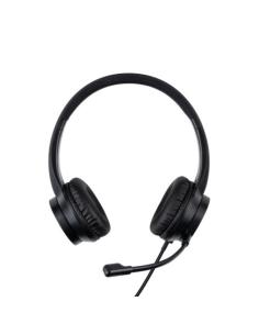 Lindy 20439 auricular y casco Auriculares Alámbrico Diadema Oficina/Centro de llamadas USB Tipo C Negro 2