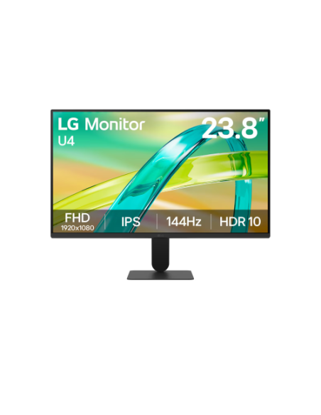 LG MONITOR, 23.8 PULGADAS, 24U411B-B, 60CM, 0.2745 × 0.2745 PIXELES, FULL HD, LED, 5 MS, NEGRO