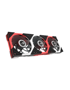 ASUS ROG Eurux GR120 ARGB Reverse Fan - Triple Pack Carcasa del ordenador Ventilador 12 cm Negro, Blanco 3 pieza(s)