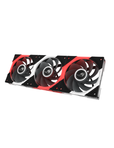 ASUS ROG Eurux GR120 ARGB Reverse Fan - Triple Pack Carcasa del ordenador Ventilador 12 cm Negro, Blanco 3 pieza(s)