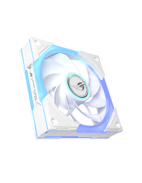 ASUS ROG Eurux GR120 ARGB Reverse Fan White Edition - Triple Pack Carcasa del ordenador Ventilador 12 cm Blanco 3 pieza(s)