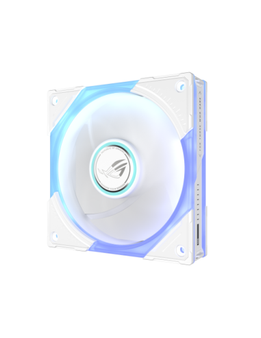 ASUS ROG Eurux GR120 ARGB Reverse Fan White Edition - Triple Pack Carcasa del ordenador Ventilador 12 cm Blanco 3 pieza(s)
