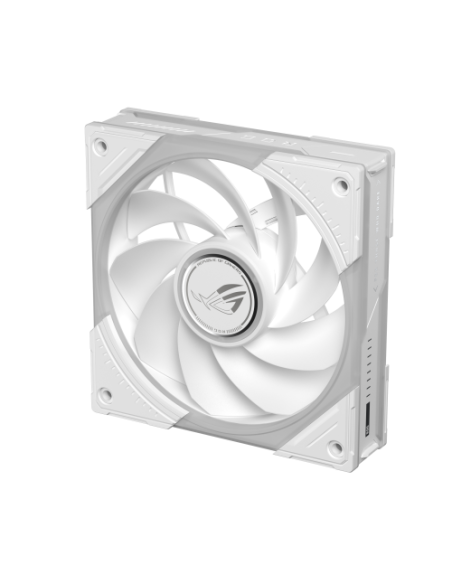 ASUS ROG Eurux GR120 ARGB Reverse Fan White Edition - Triple Pack Carcasa del ordenador Ventilador 12 cm Blanco 3 pieza(s)