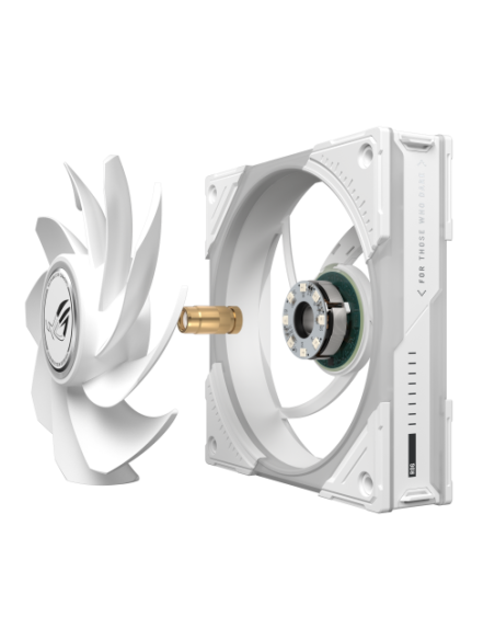 ASUS ROG Eurux GR120 ARGB Reverse Fan White Edition - Triple Pack Carcasa del ordenador Ventilador 12 cm Blanco 3 pieza(s)