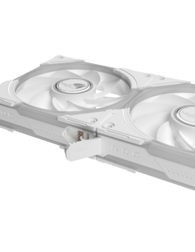ASUS ROG Eurux GR120 ARGB Reverse Fan White Edition - Triple Pack Carcasa del ordenador Ventilador 12 cm Blanco 3 pieza(s)