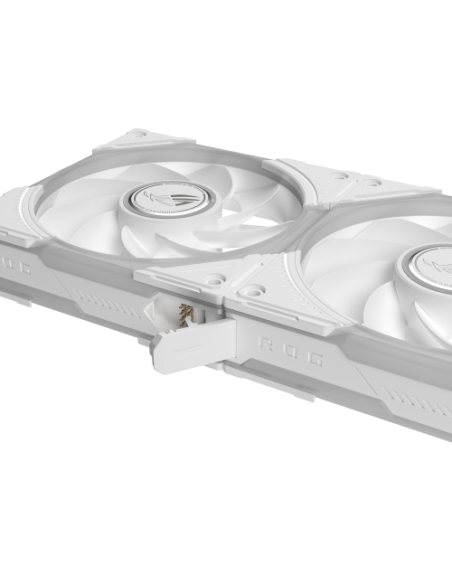 ASUS ROG Eurux GR120 ARGB Reverse Fan White Edition - Triple Pack Carcasa del ordenador Ventilador 12 cm Blanco 3 pieza(s)