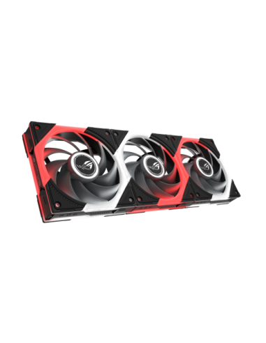 ASUS ROG Eurux GR120 ARGB Fan Triple Pack Carcasa del ordenador Ventilador 12 cm Negro 3 pieza(s)