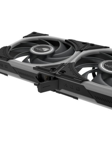 ASUS ROG Eurux GR120 ARGB Fan Triple Pack Carcasa del ordenador Ventilador 12 cm Negro 3 pieza(s)