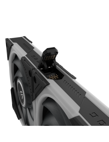 ASUS ROG Eurux GR120 ARGB Fan Triple Pack Carcasa del ordenador Ventilador 12 cm Negro 3 pieza(s)