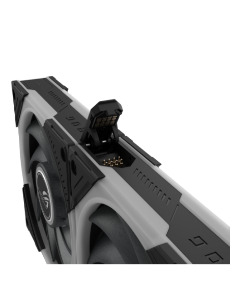 ASUS ROG Eurux GR120 ARGB Fan Triple Pack Carcasa del ordenador Ventilador 12 cm Negro 3 pieza(s)