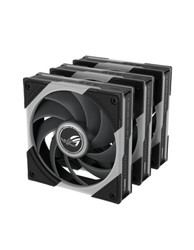 ASUS ROG Eurux GR120 ARGB Fan Triple Pack Carcasa del ordenador Ventilador 12 cm Negro 3 pieza(s)