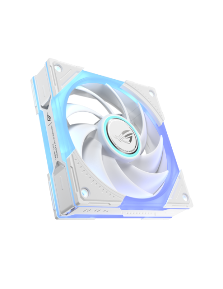 ASUS ROG Eurux GR120 ARGB Fan White Single Pack Carcasa del ordenador Ventilador 12 cm Blanco 1 pieza(s)