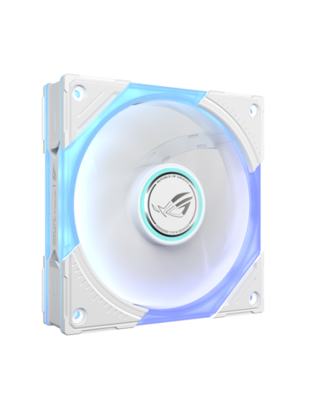 ASUS ROG Eurux GR120 ARGB Fan White Single Pack Carcasa del ordenador Ventilador 12 cm Blanco 1 pieza(s)