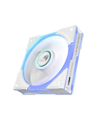 ASUS ROG Eurux GR120 ARGB Fan White Single Pack Carcasa del ordenador Ventilador 12 cm Blanco 1 pieza(s)