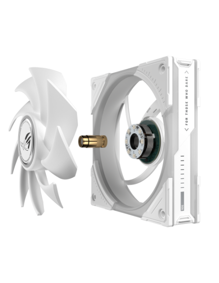 ASUS ROG Eurux GR120 ARGB Fan White Single Pack Carcasa del ordenador Ventilador 12 cm Blanco 1 pieza(s)
