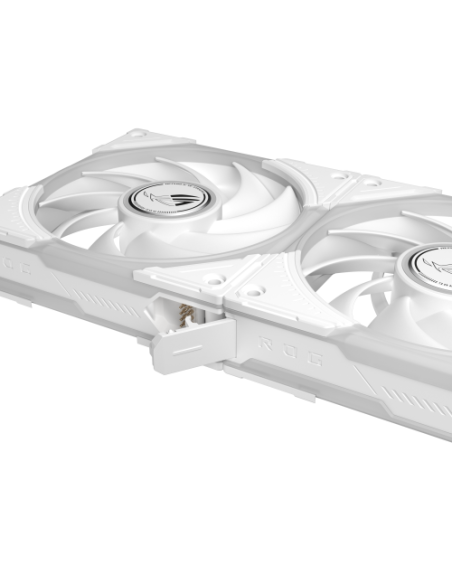 ASUS ROG Eurux GR120 ARGB Fan White Single Pack Carcasa del ordenador Ventilador 12 cm Blanco 1 pieza(s)