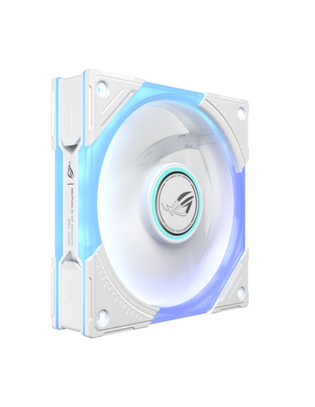 ASUS ROG Eurux GR120 ARGB Fan White Triple Pack Carcasa del ordenador Ventilador 12 cm Blanco 3 pieza(s)