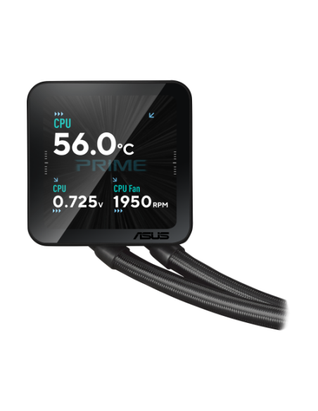 ASUS PRIME LC II 360 ARGB LCD Procesador Sistema de refrigeración líquida todo en uno 12 cm Negro 1 pieza(s)
