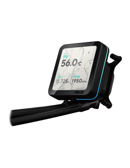 ASUS PRIME LC II 360 ARGB LCD Procesador Sistema de refrigeración líquida todo en uno 12 cm Negro 1 pieza(s)