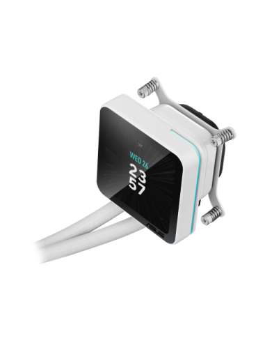 ASUS PRIME LC II 360 ARGB LCD WHT Procesador Sistema de refrigeración líquida todo en uno 12 cm Blanco 1 pieza(s)