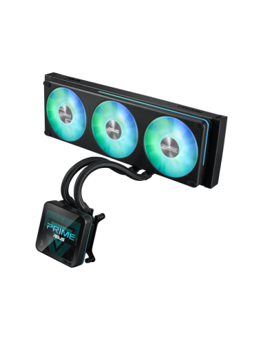 ASUS PRIME SLC II 360 ARGB LCD Procesador Sistema de refrigeración líquida todo en uno 12 cm Negro 1 pieza(s)