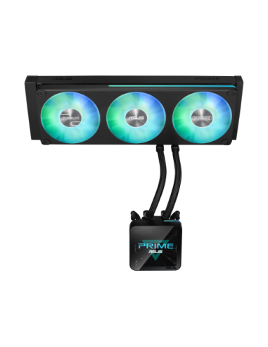 ASUS PRIME SLC II 360 ARGB LCD Procesador Sistema de refrigeración líquida todo en uno 12 cm Negro 1 pieza(s)