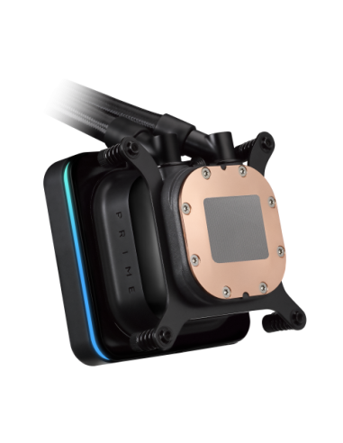 ASUS PRIME SLC II 360 ARGB LCD Procesador Sistema de refrigeración líquida todo en uno 12 cm Negro 1 pieza(s)