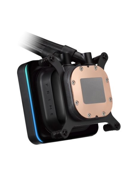ASUS PRIME SLC II 360 ARGB LCD Procesador Sistema de refrigeración líquida todo en uno 12 cm Negro 1 pieza(s)