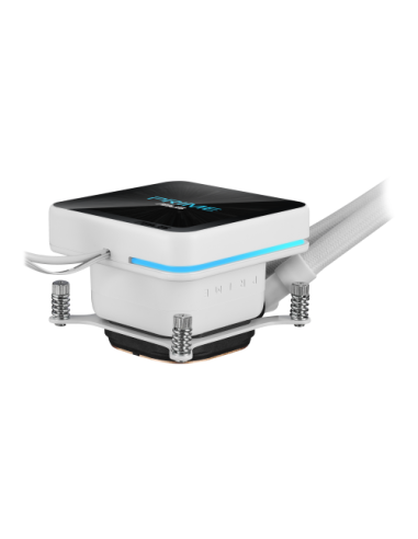 ASUS PRIME SLC II 360 ARGB LCD WHT Procesador Sistema de refrigeración líquida todo en uno 12 cm Blanco 1 pieza(s)