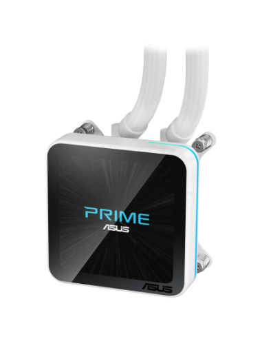 ASUS PRIME SLC II 360 ARGB LCD WHT Procesador Sistema de refrigeración líquida todo en uno 12 cm Blanco 1 pieza(s)