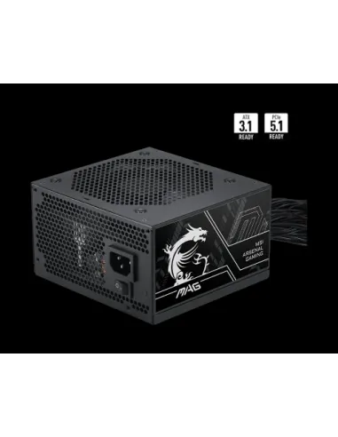 FUENTE ALIMENTACION MSI MAG A750BN PCIE5 III,PSU,750W,80 PLUS BRONZE,120MM,EPSX2,PCI-E (6+2 PIN)X2,PCI-E 5.1 (16 PIN)X1,SATA (15